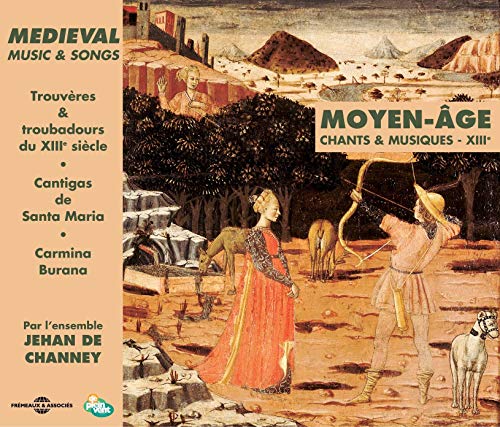 CD cover depicting medieval figures with a bow and arrow, castle backdrop.