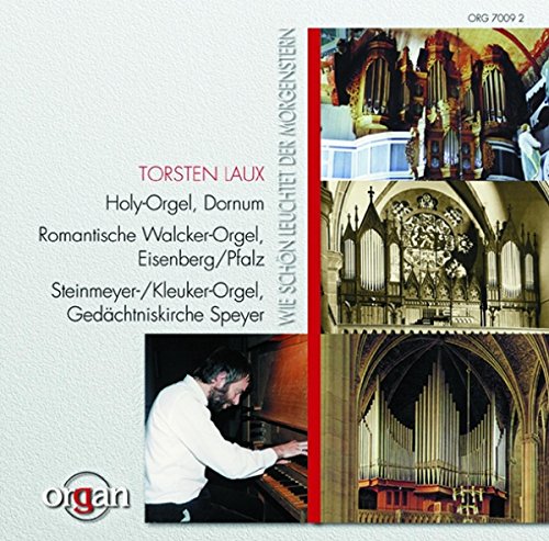 CD cover with a man playing an organ and three church organ images.