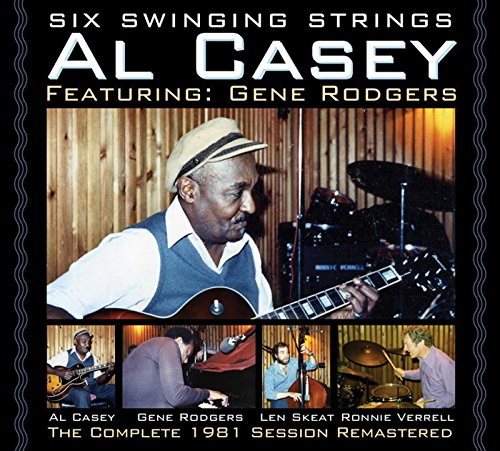 Album cover with Al Casey playing guitar, surrounded by smaller images of musicians.