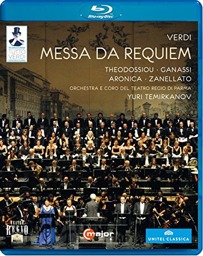 Blue Blu-ray case with an orchestra performing on the cover.