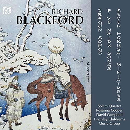 "Album cover with snowy illustration and text listing the artist and song titles."