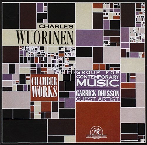 A CD cover featuring a mosaic pattern in shades of brown, black, and purple.