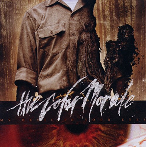 Album cover with a man and a close-up of an eye.