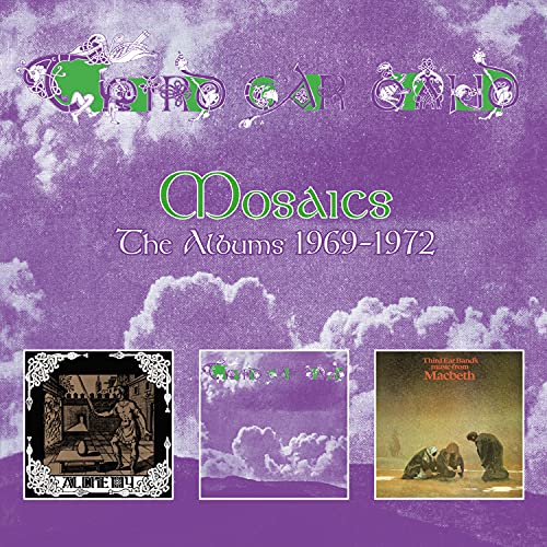 “Third Ear Band - Mosaics” CD clamshell packaging with album cover images.