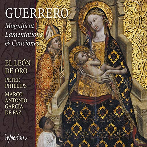 "CD cover featuring a religious painting of Mary holding Jesus, with ornate details."
