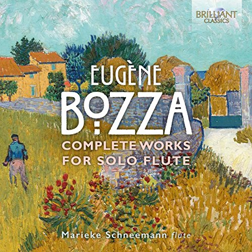CD cover featuring a painting of a man walking in a field.