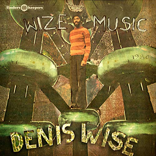 Denis Wise album cover, "Wize Music," featuring a portrait of the artist.