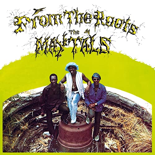Album cover for The Maytalls’ “From The Roots” featuring three men.