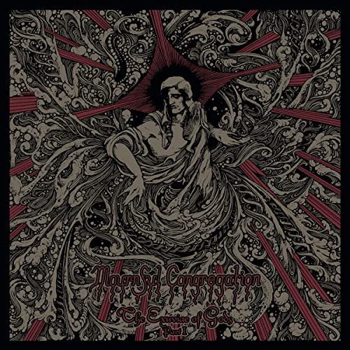 CD cover: Detailed, dark illustration of a figure amidst swirling patterns.