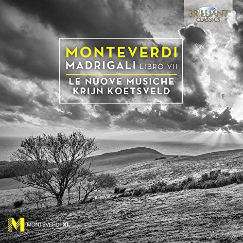 A black-and-white landscape with a cloudy sky and a barren tree, featuring text overlays.