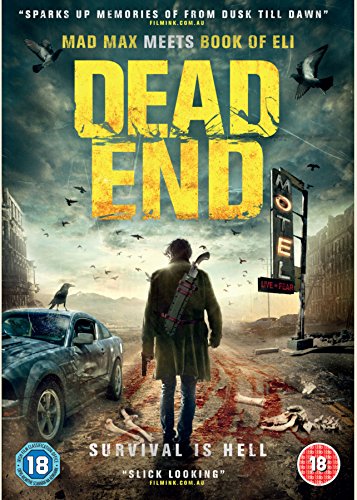 DVD cover for "Dead End" showing a lone figure in a post-apocalyptic scene.