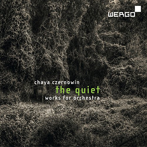 A CD cover with a dark, misty forest background and white and green text overlay.