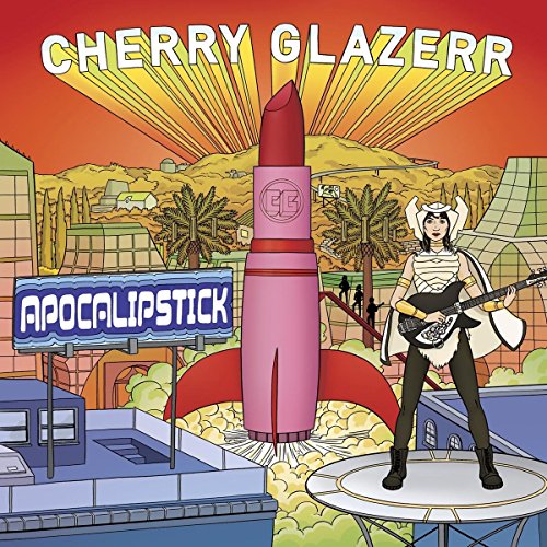 Album cover for Cherry Glazerrās āApocalipstickā featuring cartoon illustration.