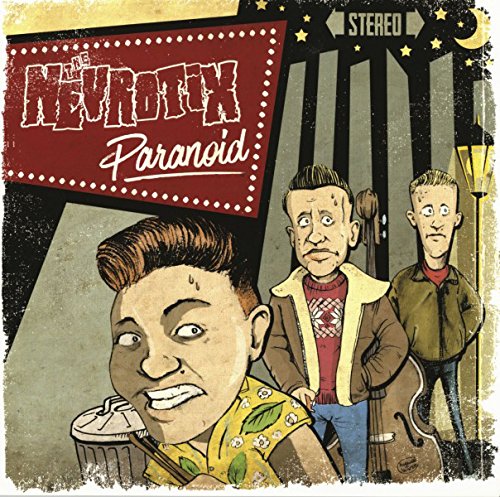 CD cover for "Nevrotix, The - Paranoid" featuring illustrated figures.