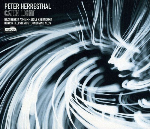A music CD cover featuring abstract white streaks on a dark background.