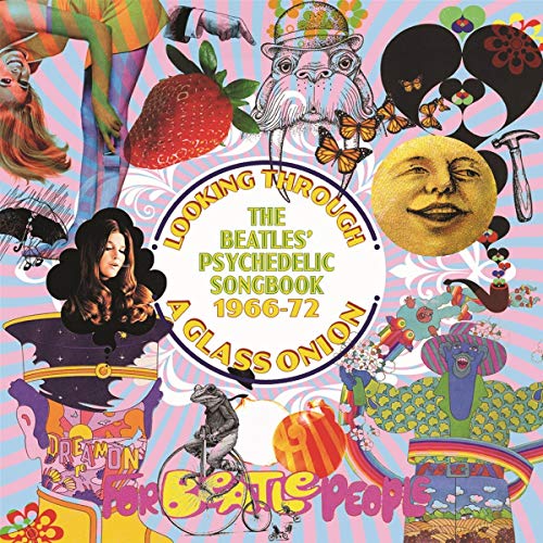 CD cover with psychedelic collage of faces, fruit, and animals.