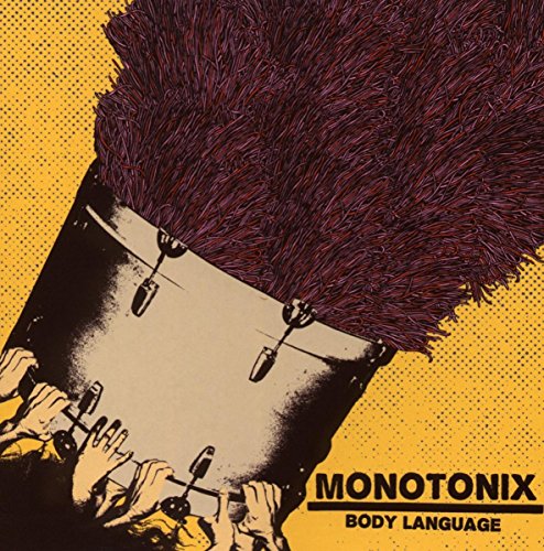 CD cover art: hands playing a large, furry drum kit.