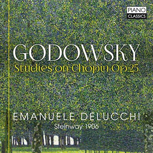 "CD cover featuring a painting of trees with white and yellow text overlay."