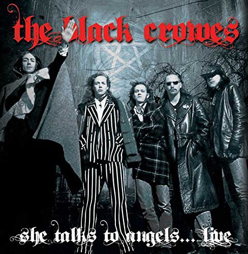 The Black Crowes album cover featuring the band in a dark, gothic scene.