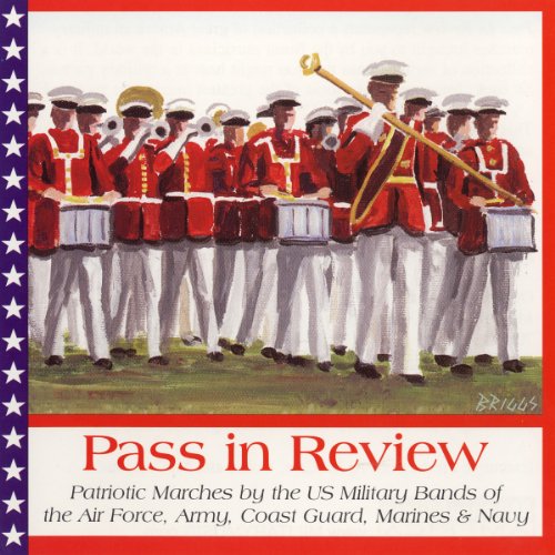 CD cover depicting a military band in red uniforms marching in formation.