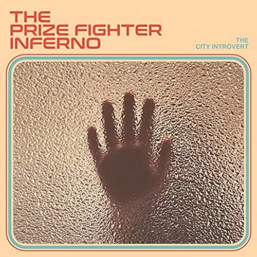 Album cover with textured background and a dark handprint design.