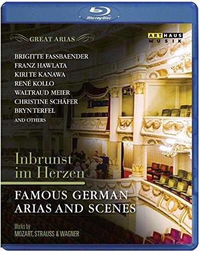 Blue-ray disc cover featuring an ornate opera house interior with text overlays.