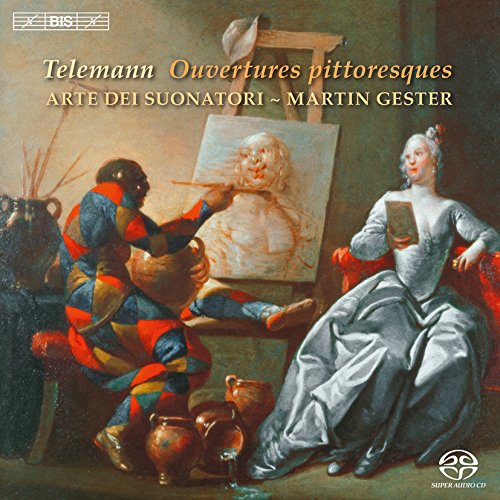 A classical CD cover featuring a painting of a man painting a woman.
