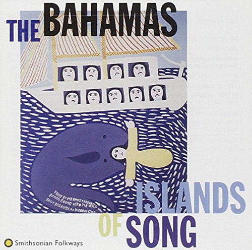 CD cover art: colorful illustration of a boat, dolphin, and islands.
