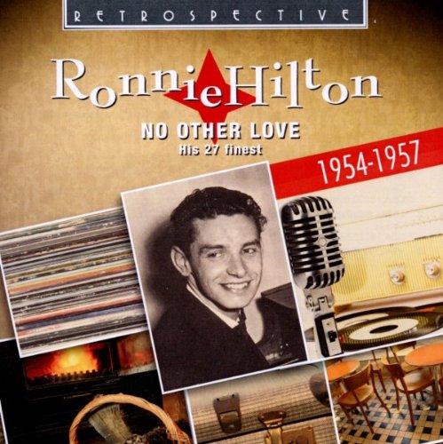 CD cover for Ronnie Hilton's "No Other Love" with vintage imagery.