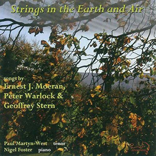 CD cover for "Strings in the Earth and Air" with autumn branches.