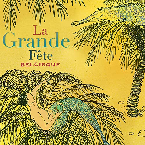 CD cover art: whimsical illustration of a mermaid, palm trees, and alligator.