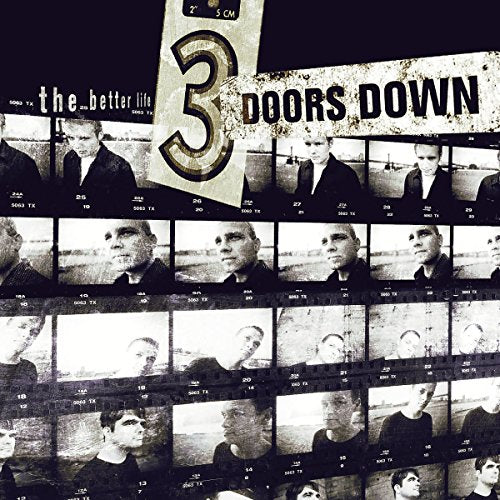 CD cover for 3 Doors Down’s “The Better Life” with band photos.