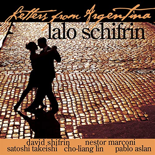 CD cover for Lalo Schifrin's "Letters From Argentina" featuring tango dancers.