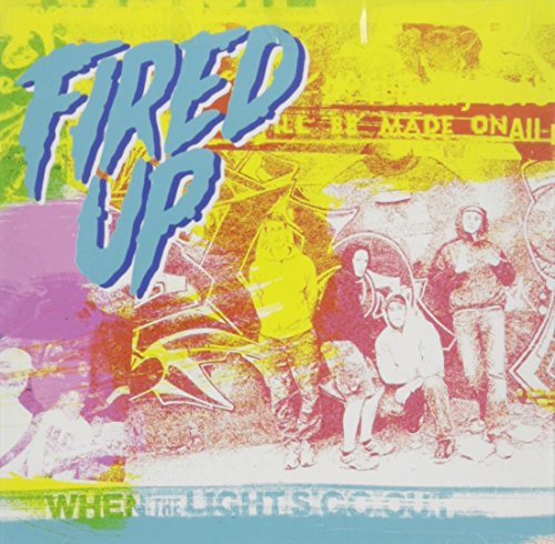CD cover with colorful, abstract art and silhouettes of people.
