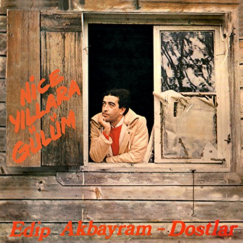 Album cover with a man leaning on a wooden window frame, wearing a beige jacket.