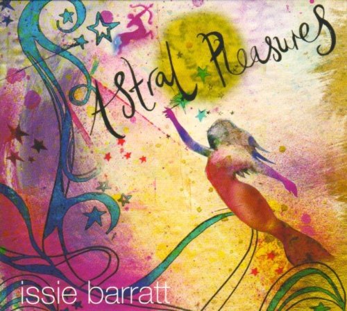 "Astral Pleasures" CD cover featuring a mermaid with flowing hair and tail, colorful background.