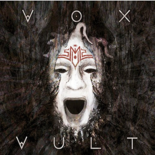 CD cover: distorted face with open mouth and abstract symbols.