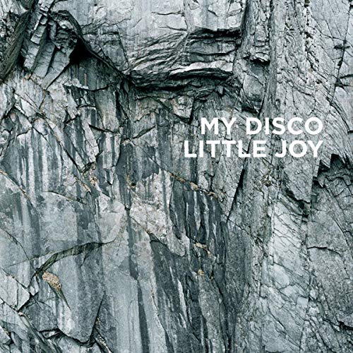 CD cover for “My Disco - Little Joy” with a textured, grey stone background.