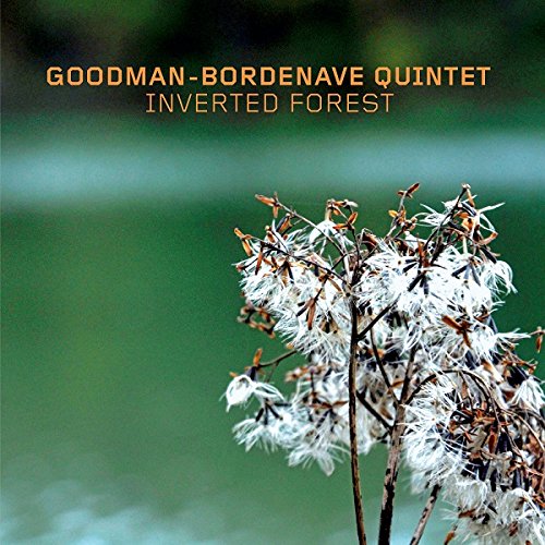 Album cover with white fluffy plant against a blurred green background.
