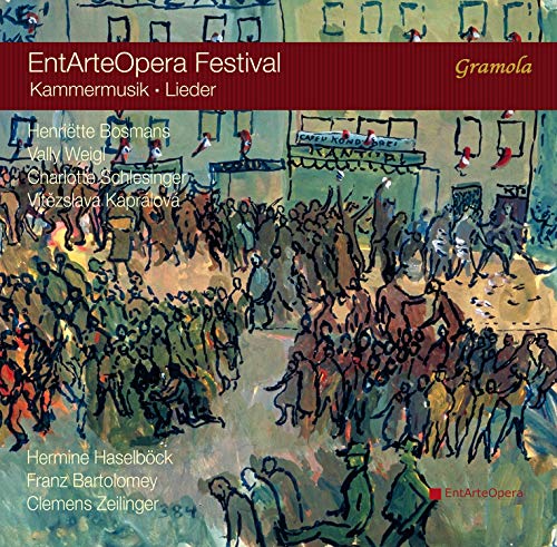 CD cover: abstract painting of figures with text “Entarteopera Festival”.