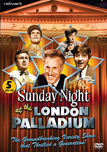 DVD cover for "Sunday Night at the London Palladium" variety show.