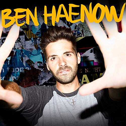 "Ben Haenow album cover featuring a man in a gray shirt with dark hair."