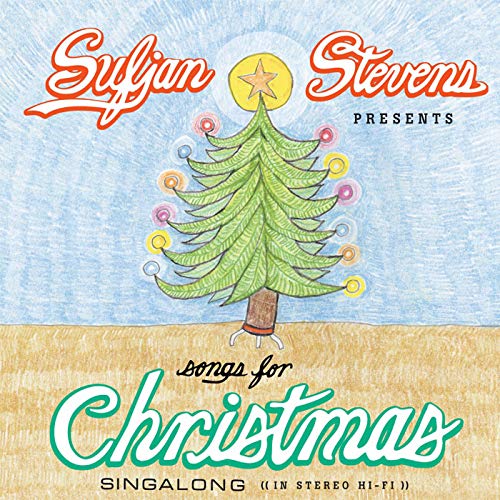 “Songs for Christmas” album cover with illustrated Christmas tree and text.