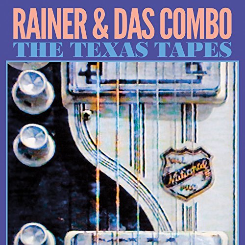 Album cover for Rainer Ptacekās āThe Texas Tapesā featuring a guitar.