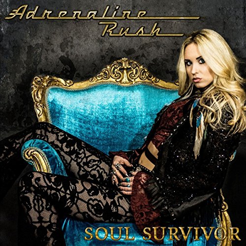 CD cover: blonde woman in lace and jacket posing on a blue couch.