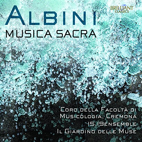 CD cover for Albini’s “Musica Sacra” by Coro Della Facoltà Di Musicologia.
