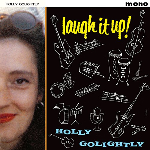 CD cover for Holly Golightly’s “Laugh It Up” featuring musical doodles.