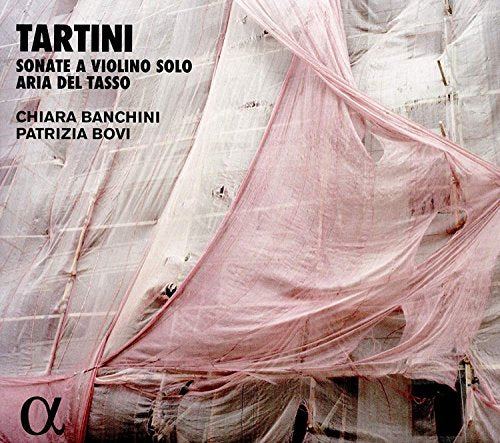 A CD cover featuring crumpled white tissue paper with a pink section and black text.