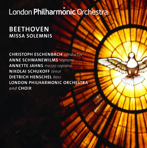 CD cover: Beethoven’s *Missa Solemnis* by the London Philharmonic Orchestra.