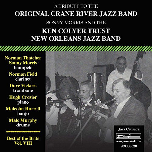 "CD cover with black background, white and yellow text, and a black-and-white band photo."